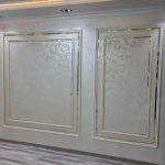 اجرای پتینه میکروسمنت ورق طلا، تهران، شهران شمالی