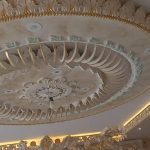 اجرای پتینه میکروسمنت ورق طلا، تهران، شهران شمالی