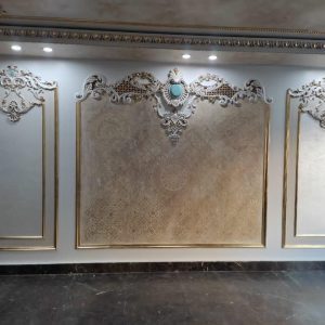 پتینه نقاشی سقفی ودیواری گچبری میکروسمنت ، تهران، سعادت‌آباد