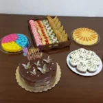 سفارش دسر ، فینگرفود ، غذا ، کیک ، حلوا