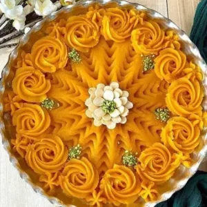 پخت حلوا خونگی برای مراسم و دسر و خورش خونگی