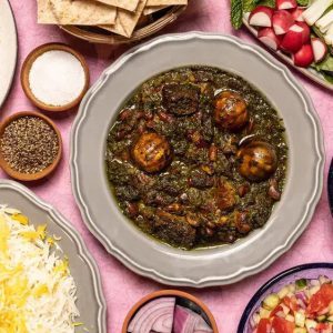 سبزی سرخ شده خوش عطر، تهران، لویزان