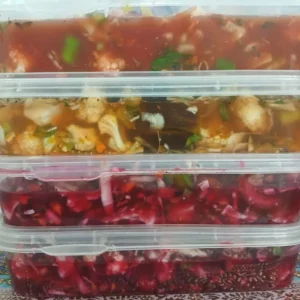 ترشی خانگی بسیار تمیز و بهداشتی