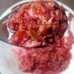 ترشی مخلوط لیته با طعم دلپذیر ، نظام‌آباد