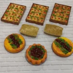 سفارش دسر ، فینگرفود ، غذا ، کیک ، حلوا