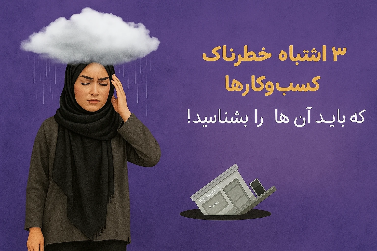 نمونه‌ای از اشتباه در شروع کسب‌وکار خانگی توسط خانم خانه‌دار