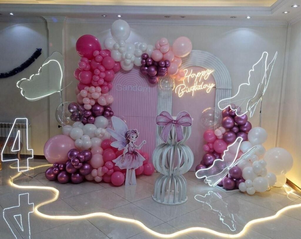 بادکنک آرایی .افتتاحیه. فینگرفود