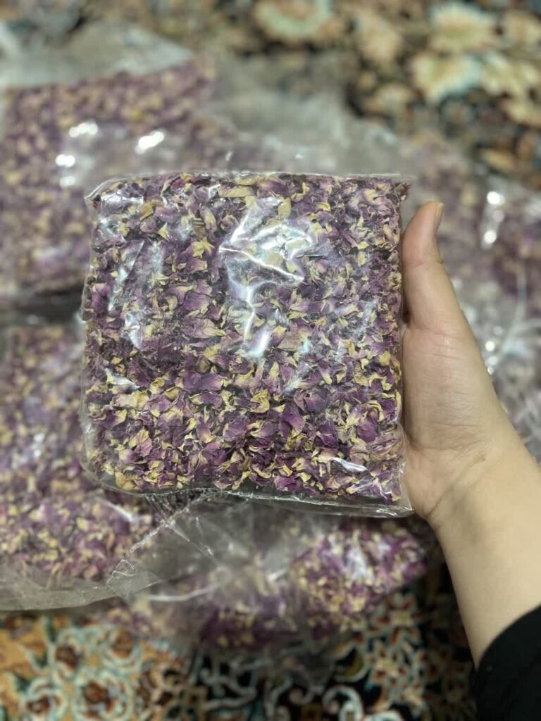 گل محمدی طبیعی بسته بندی شده