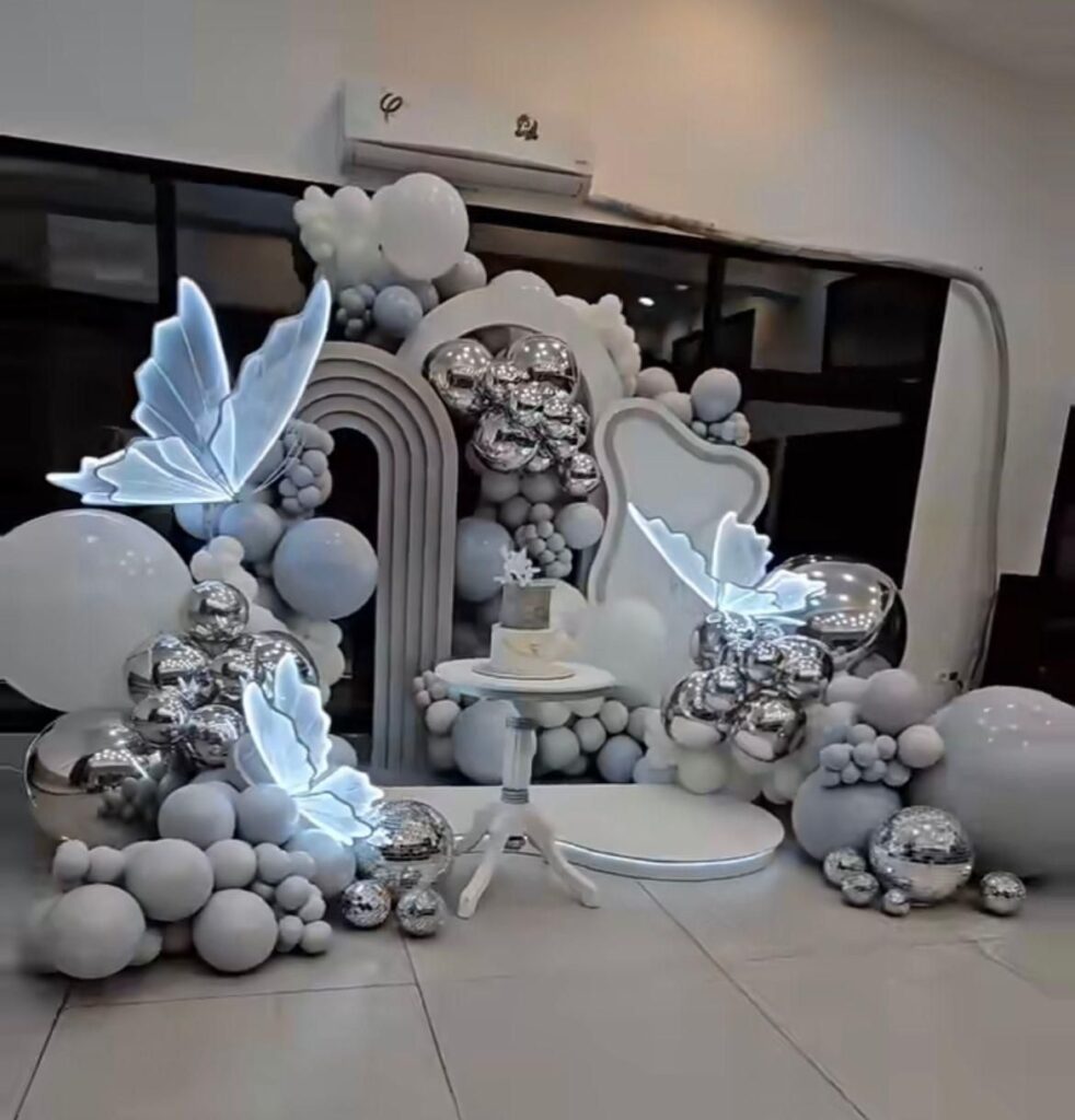 بادکنک آرایی .افتتاحیه. فینگرفود