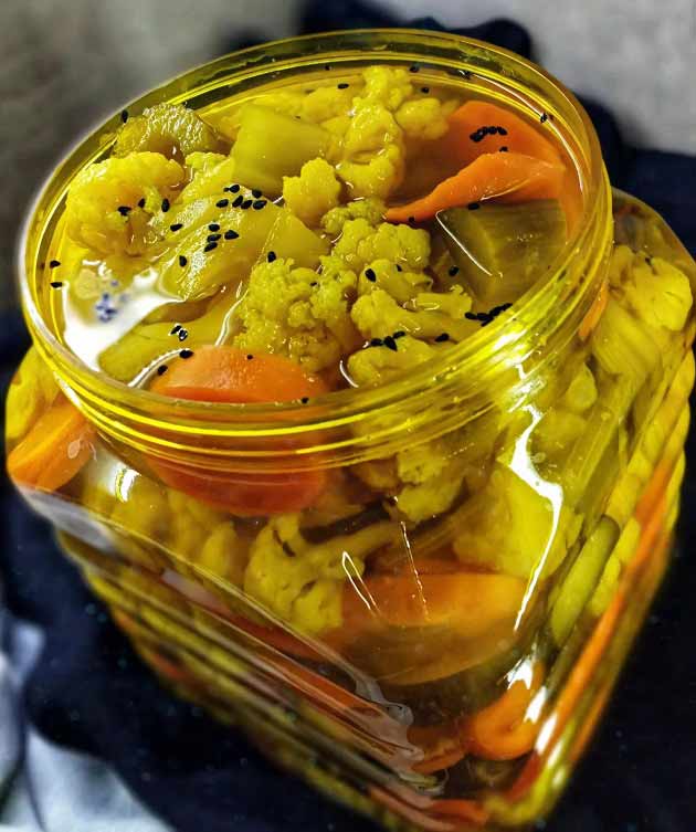 ترشی کلم خانگی